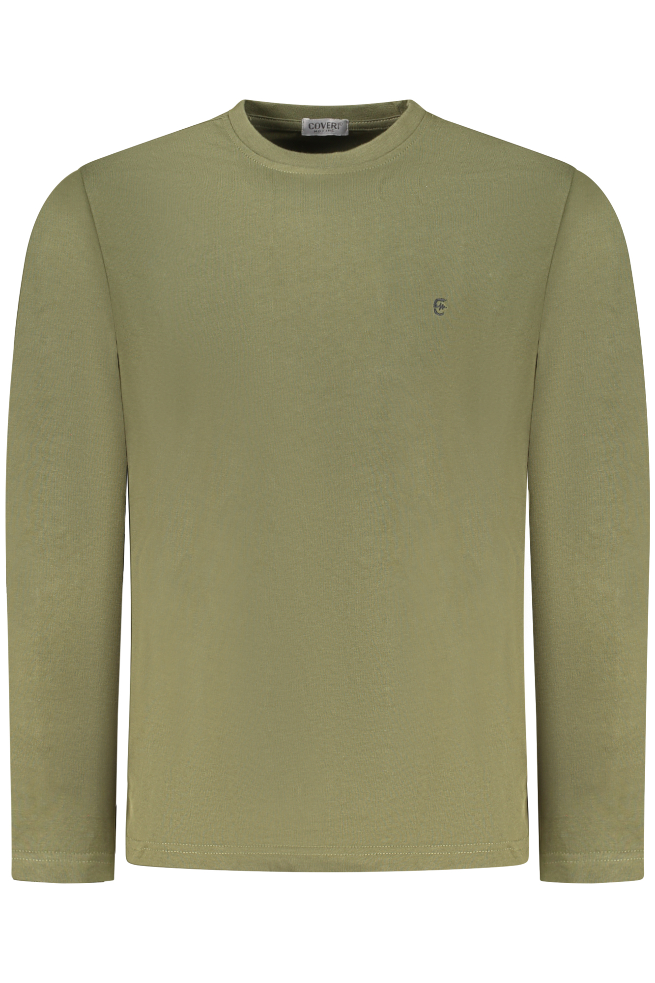 COVERI MOVING Herren Langarm-T-Shirt, Grün