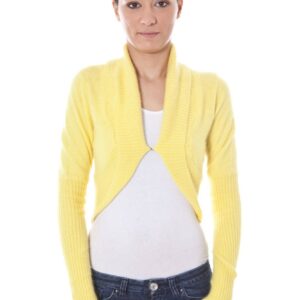 DATCH SHRUG LANGARM DAMEN GELB