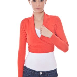 DATCH SHRUG LANGARM FRAU ROT
