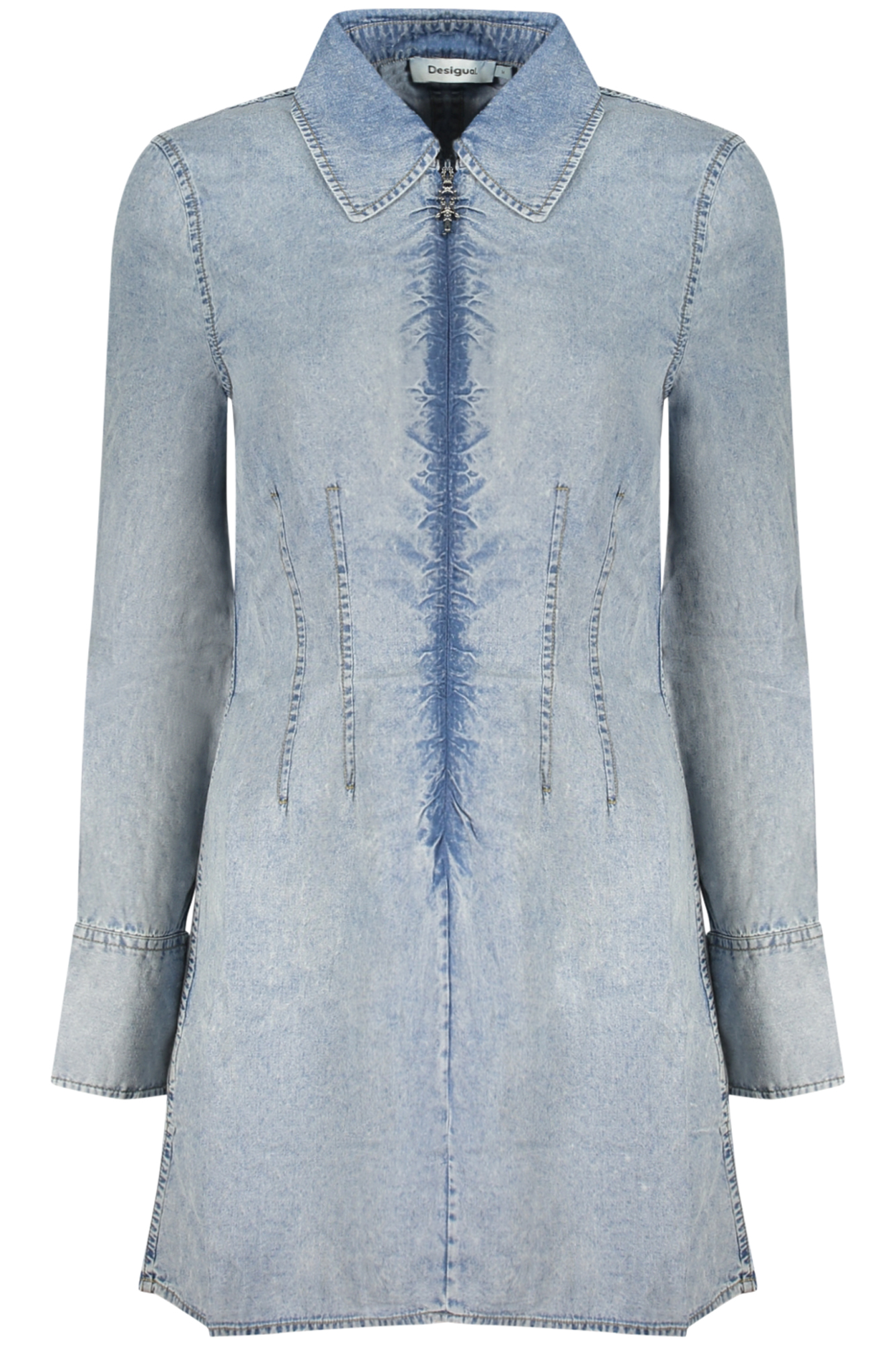 DESIGUAL DAMEN KURZES KLEID, BLAU
