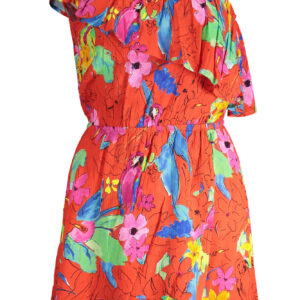 DESIGUAL ROTES KURZES KLEID FÜR DAMEN