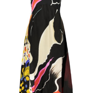 DESIGUAL DAMEN LANGES SCHWARZES KLEID