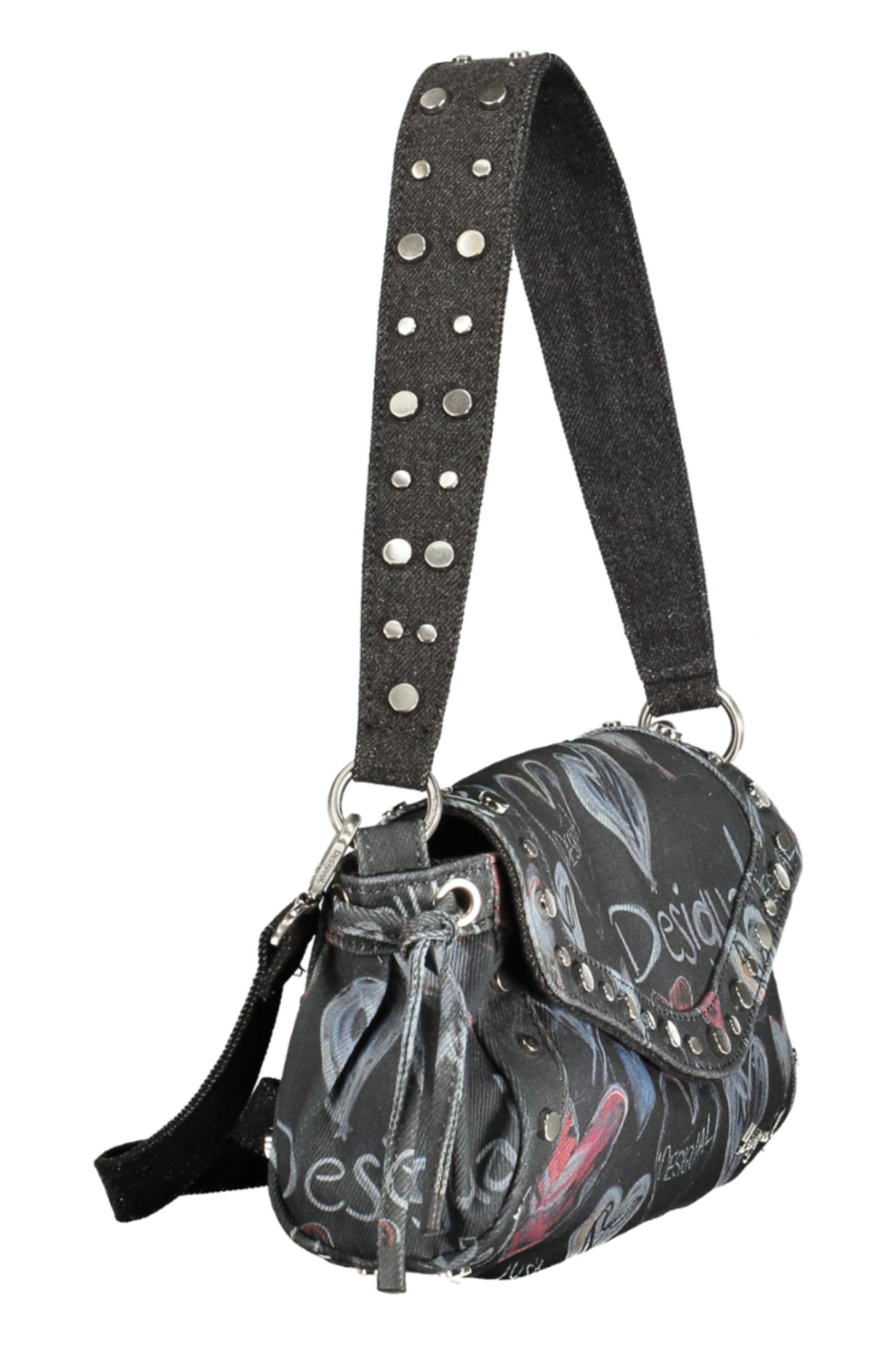 SCHWARZE DAMENTASCHE DESIGUAL – Bild 3