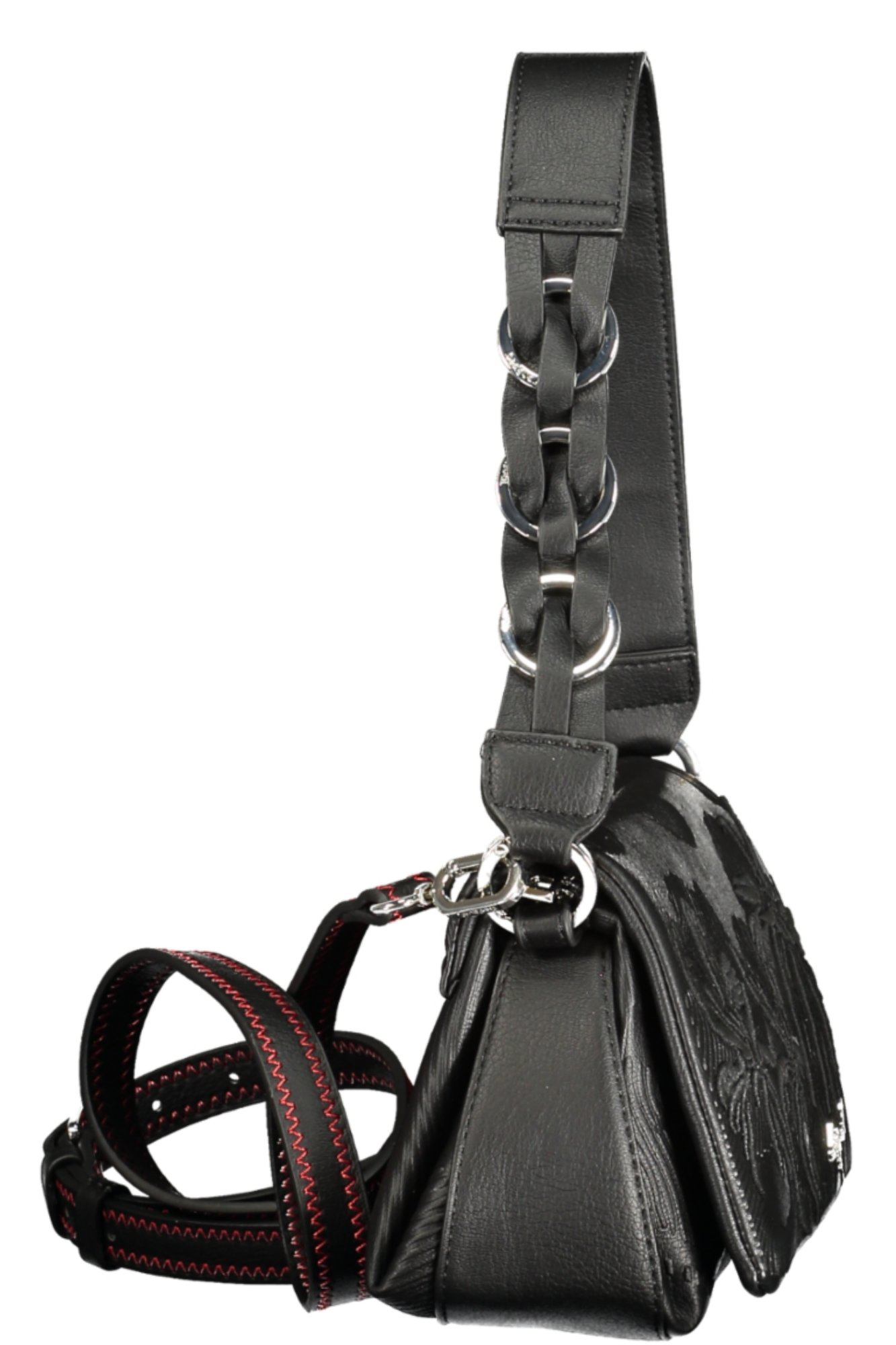 SCHWARZE DAMENTASCHE DESIGUAL – Bild 3