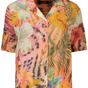 DESIGUAL DAMEN-KURZARMSHIRT, ORANGE
