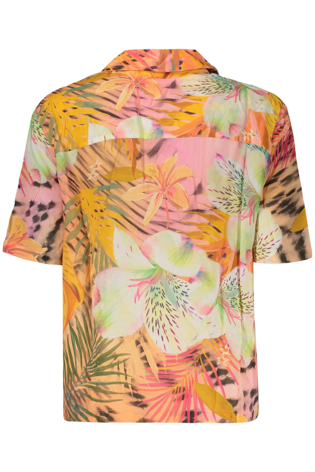 DESIGUAL DAMEN-KURZARMSHIRT, ORANGE – Bild 2