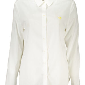 DESIGUAL DAMEN LANGARMHEMD WEISS
