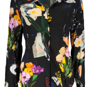 DESIGUAL DAMEN LANGARMSHIRT, SCHWARZ