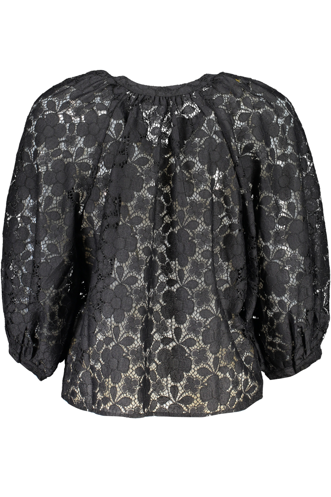 DESIGUAL DAMEN LANGARMHEMD SCHWARZ – Bild 3