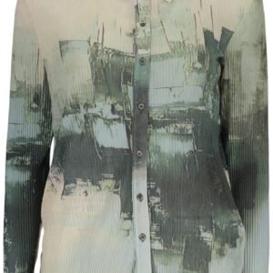 DESIGUAL DAMEN LANGARMSHIRT, GRÜN