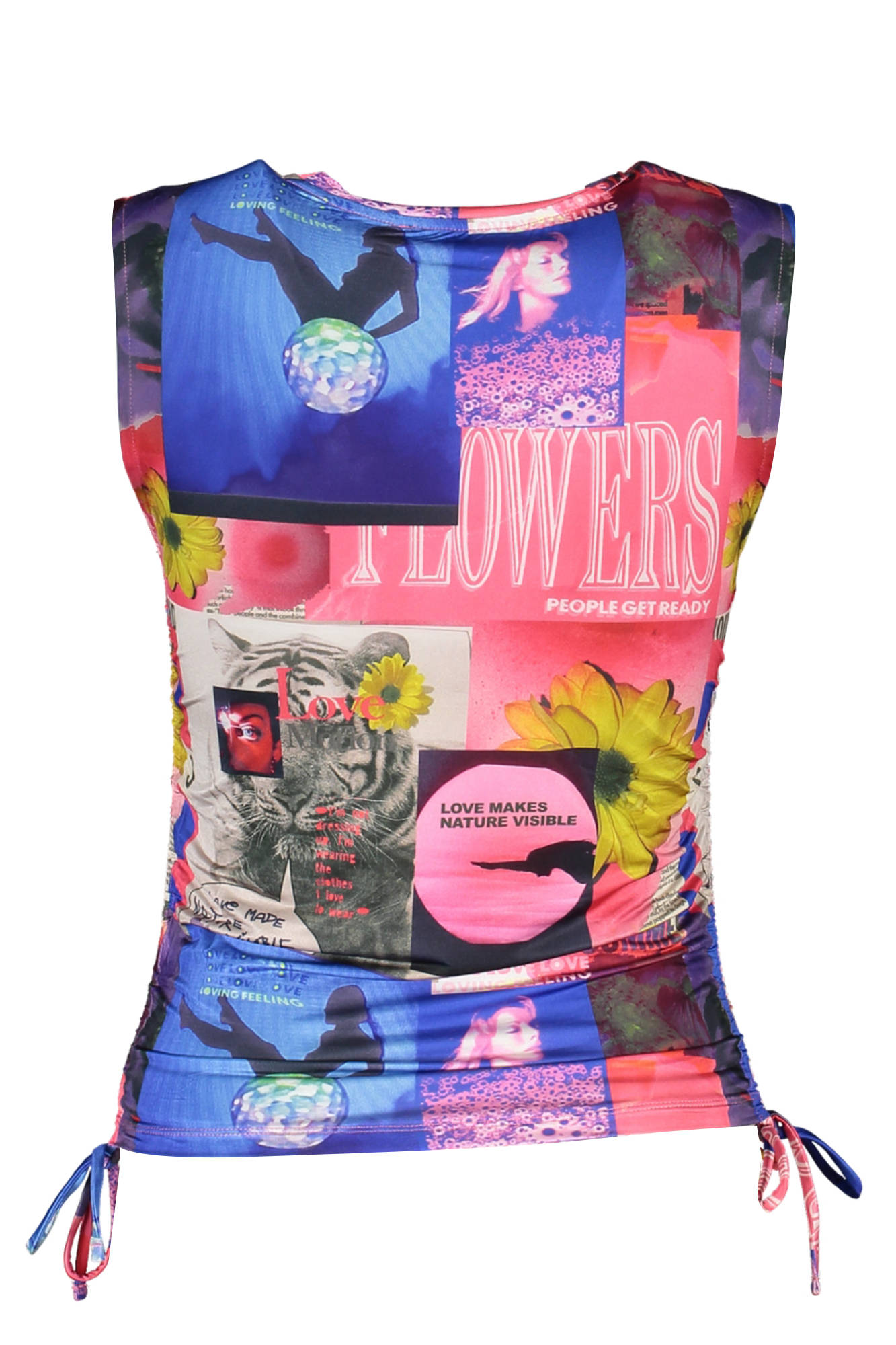 BLAUES TANKTOP FÜR DAMEN VON DESIGUAL
