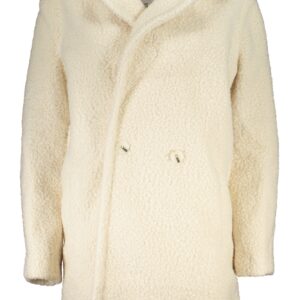 DESIGUAL WEISSER DAMENMANTEL