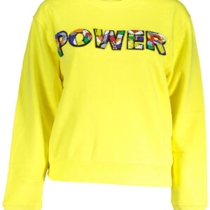 DESIGUAL SWEATSHIRT OHNE REISSVERSCHLUSS DAMEN GELB
