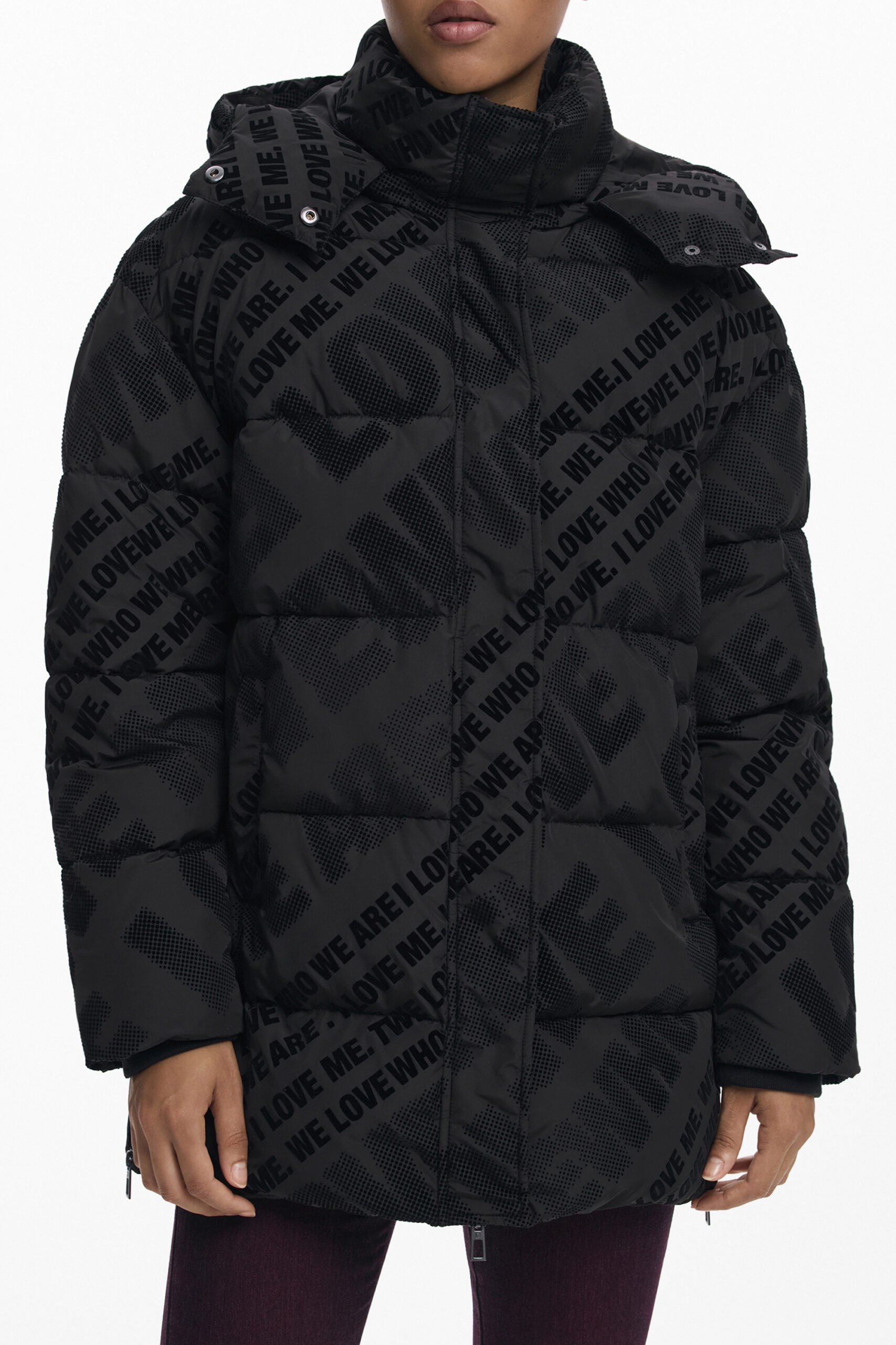DESIGUAL DAMENJACKE SCHWARZ