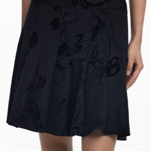 DESIGUAL DAMEN KURZER ROCK SCHWARZ