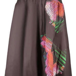 DESIGUAL DAMEN LANGER ROCK SCHWARZ
