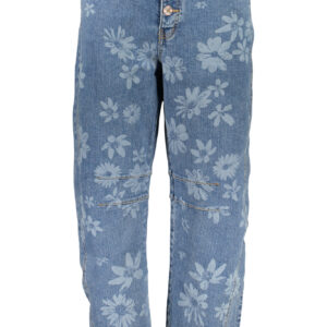 DESIGUAL DAMEN-JEANS AUS DENIM, BLAU