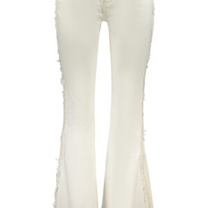 DESIGUAL DAMEN-JEANS AUS WEISS