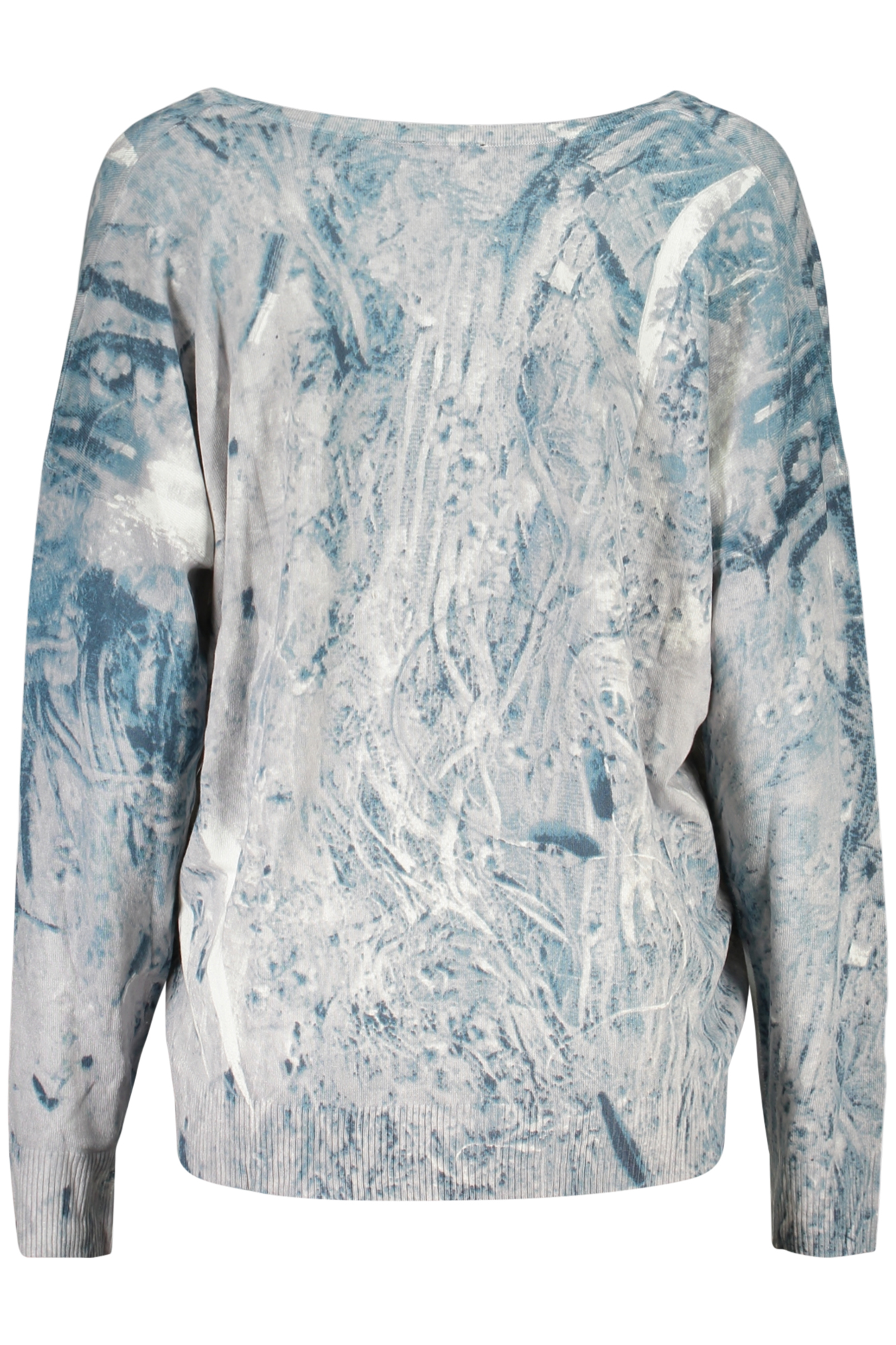 DESIGUAL DAMEN BLAUER PULLOVER – Bild 2