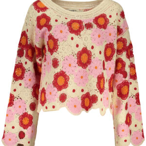 DESIGUAL DAMENPULLOVER IN BEIGE