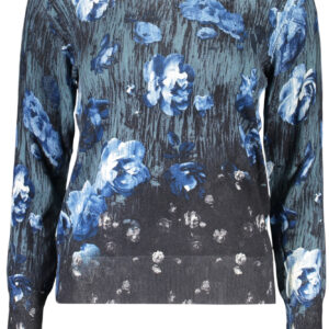 DESIGUAL DAMEN BLAUER PULLOVER