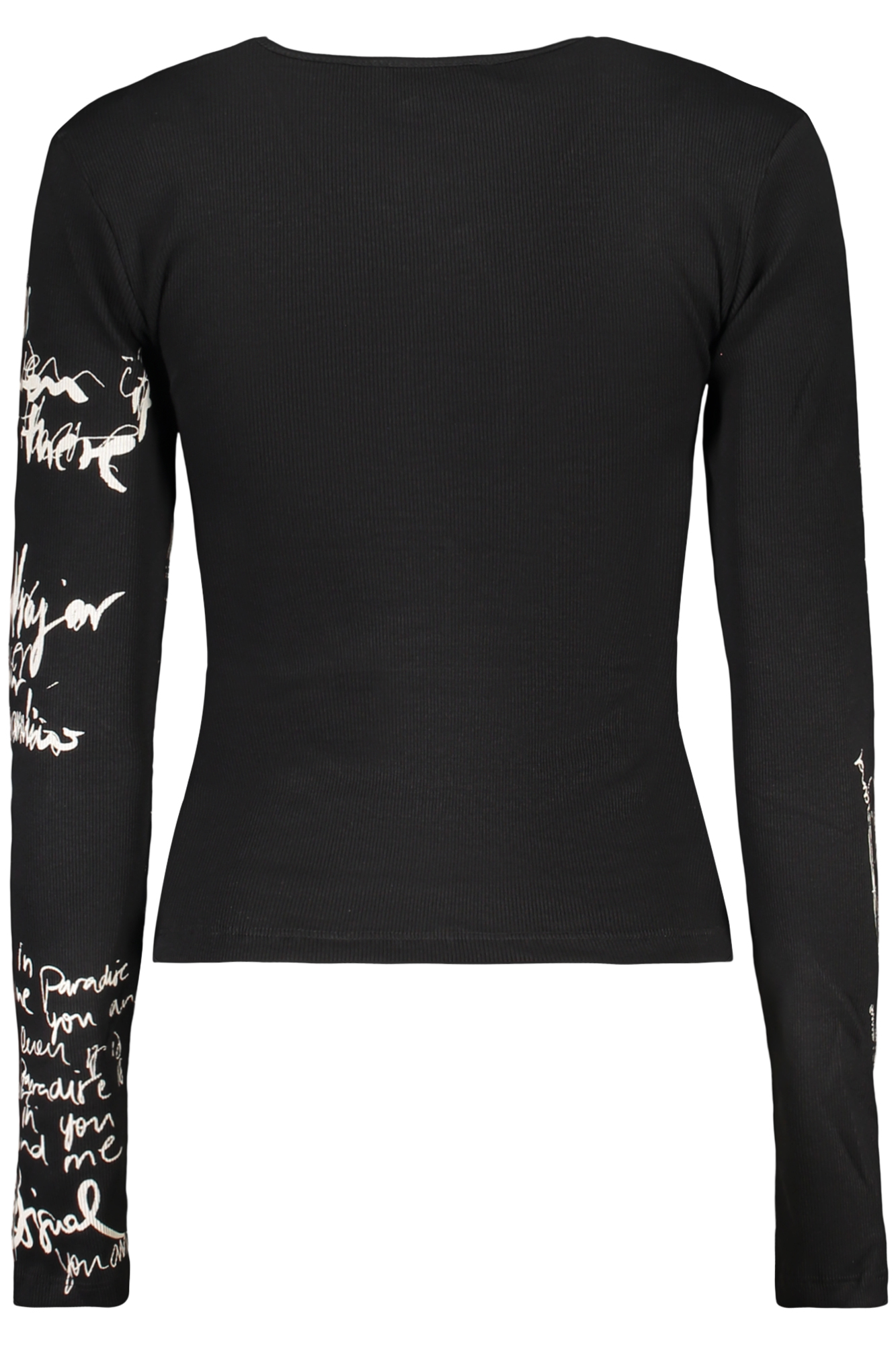 DESIGUAL DAMEN-SCHWARZER PULLOVER – Bild 2