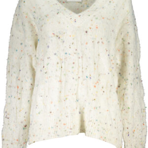 DESIGUAL WEISSER DAMENPULLOVER