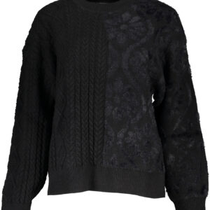 DESIGUAL SCHWARZER DAMENPULLOVER