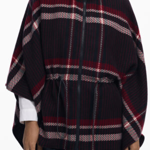 DESIGUAL PONCHO DAMEN SCHWARZ