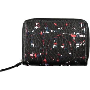 DESIGUAL SCHWARZE DAMEN-GELDBÖRSE