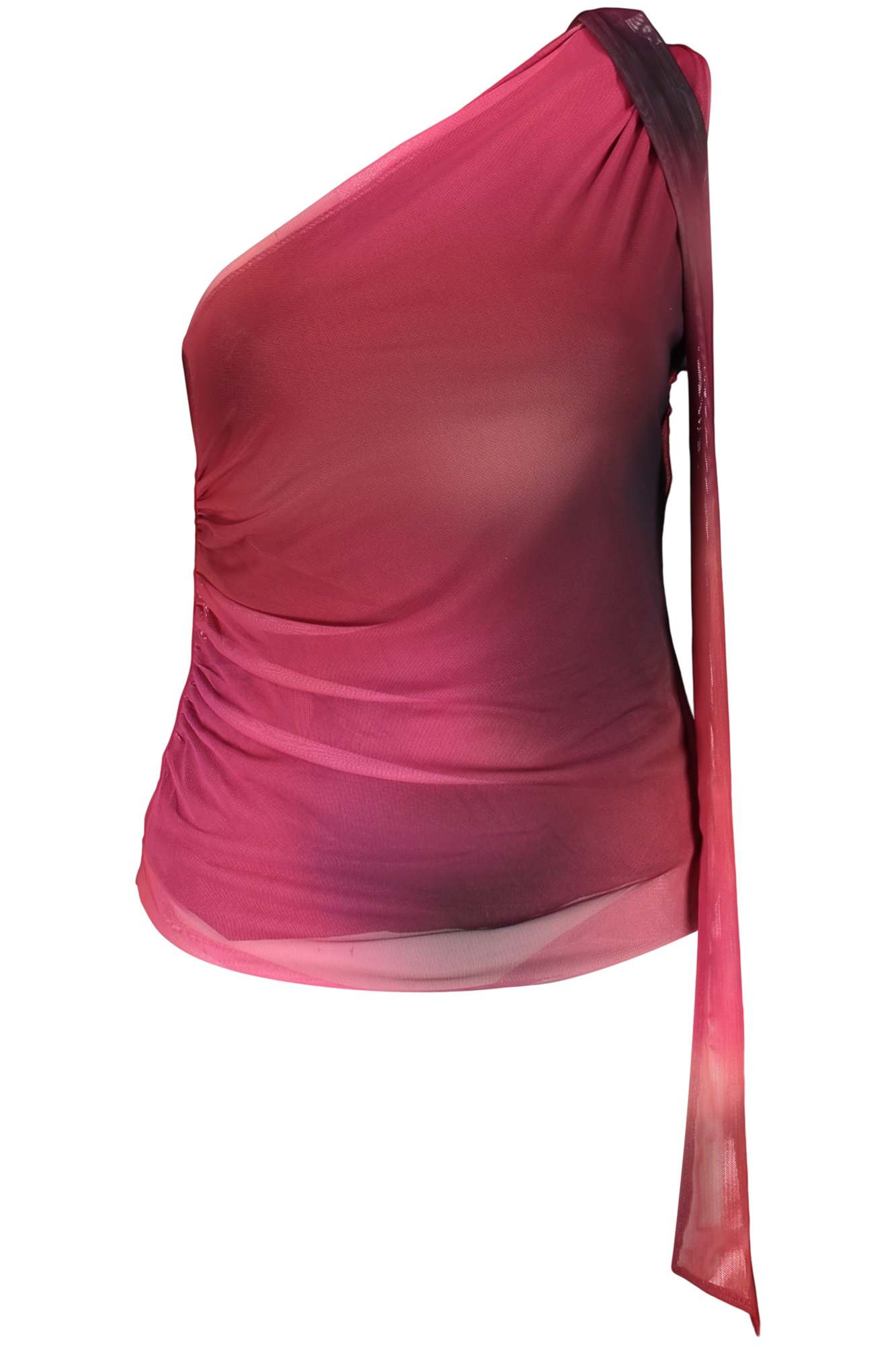 DESIGUAL DAMEN-T-SHIRT MIT KURZEN ÄRMELN, LILA
