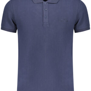 ELLESSE Herren-Poloshirt mit kurzen Ärmeln, blau