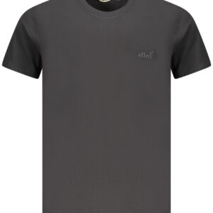ELLESSE Herren Kurzarm-T-Shirt Schwarz