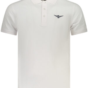 ARMY 1659 HERREN KURZARM-POLO WEISS