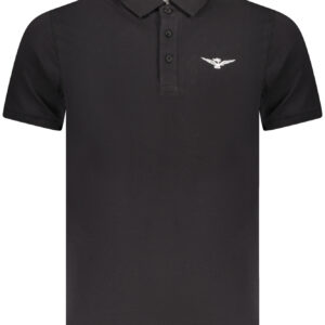 ARMY 1659 SCHWARZES HERREN-KURZARM-POLO