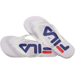 FILA WEISSE SLIPPER-SCHUHE FÜR HERREN