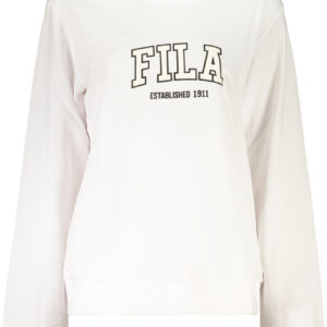 FILA DAMEN WEISSES SWEATSHIRT MIT REISSVERSCHLUSS