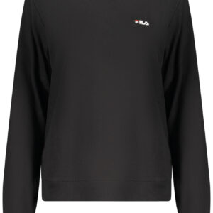 FILA DAMEN-SWEATSHIRT MIT REISSVERSCHLUSS, SCHWARZ