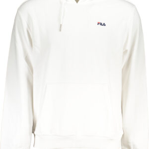 FILA WEISSES SWEATSHIRT FÜR HERREN MIT REISSVERSCHLUSS