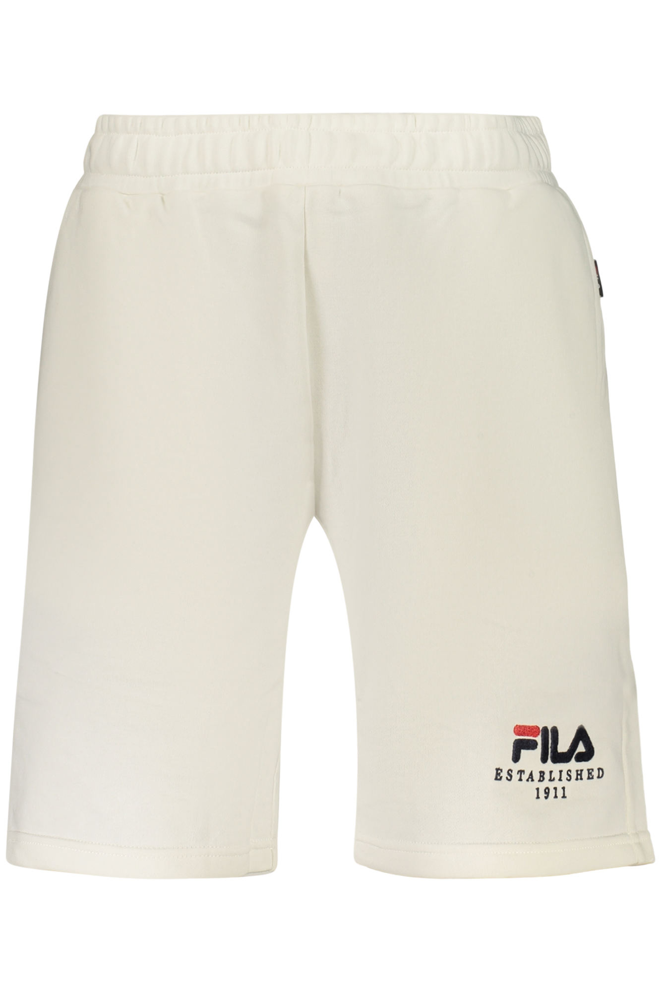 FILA Herren-Trainingshose, weiß, kurz