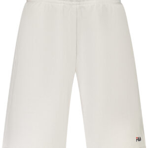 FILA Herren-Trainingshose, weiß, kurz