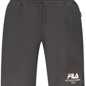 FILA Herren-Trainingshose, schwarz, kurz