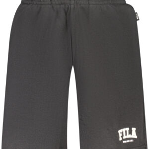 FILA Herren-Trainingshose, schwarz, kurz