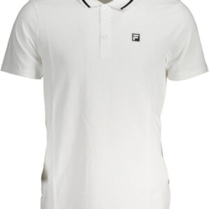 FILA HERREN-POLOSHIRT MIT KURZEN ÄRMELN, WEISS