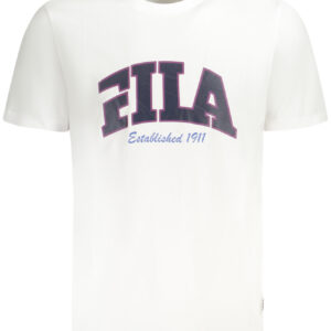 FILA KURZARM-T-SHIRT HERREN WEISS