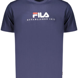 FILA Herren-T-Shirt mit kurzen Ärmeln, blau