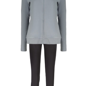 FREDDY DAMEN HELLBLAUES SWEATSHIRT MIT REISSVERSCHLUSS