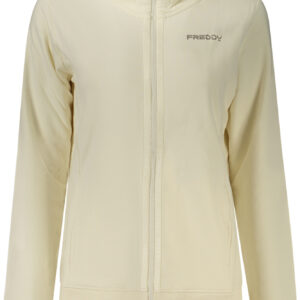 FREDDY WEISSES DAMEN-SWEATSHIRT MIT REISSVERSCHLUSS