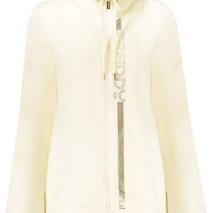 FREDDY WEISSES DAMEN-SWEATSHIRT MIT REISSVERSCHLUSS