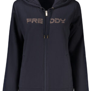 FREDDY BLAUES DAMEN-SWEATSHIRT MIT REISSVERSCHLUSS